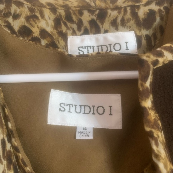 Leopard print 2pc dress - Picture 6 of 7